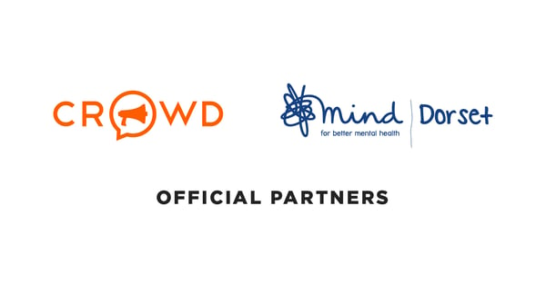 Crowd are official partners of Dorset Mind mental health charity